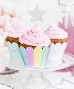 Alternative view of PartyDeco Cupcake Wrappers Unicorn Set/6