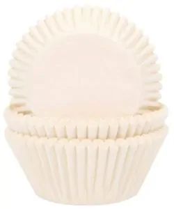 House of Marie Baking Cups Ivoor pk/50