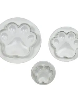 Alternative view of Novelty Plunger Cutters - Paw Set of 3