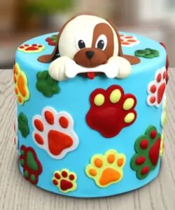 Novelty plunger cutters - paw set of 3 bij cake, bake & love 10