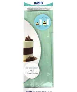 PME Tall Patterned Edge Side Scraper - Latitude Ring 4 & 6"