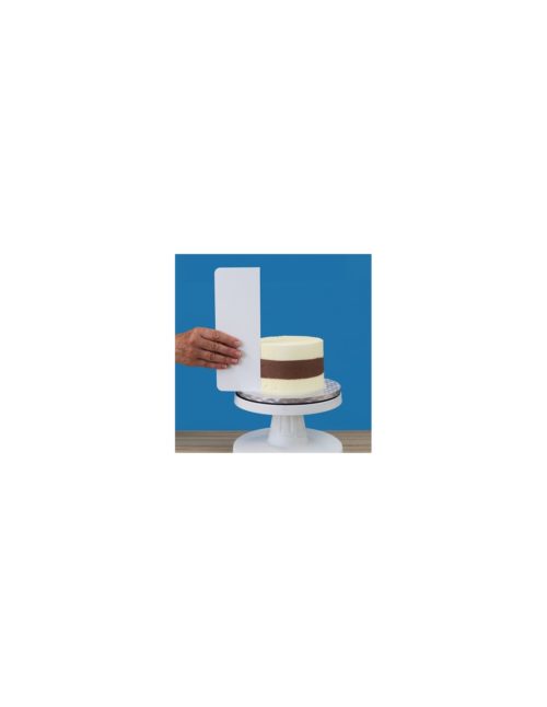 Pme tall patterned edge side scraper - latitude ring 4” & 6" bij cake, bake & love 11