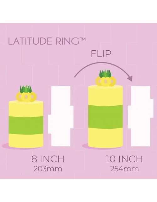 Pme tall patterned edge side scraper - latitude ring 8 & 10 - afbeelding 3
