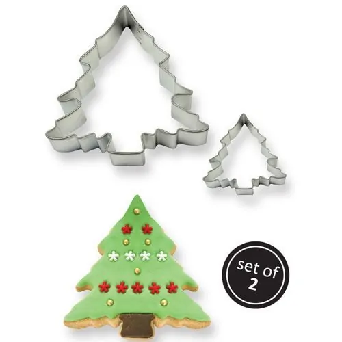 Pme cookie cutter christmas tree set 2