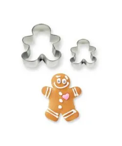 Cookies & Cake Gingerbread Man Cutters (Set/2)