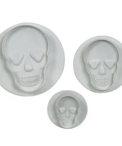Alternative view of Novelty Plunger Cutters - Skull Set of 3
