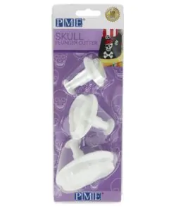 Novelty Plunger Cutters - Skull Set of 3
