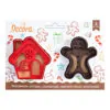 Koekjesuitsteker set gingerbread man & house bij cake, bake & love 4 Koekjesuitsteker set gingerbread man & house bij cake, bake & love 3