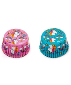 Baking Cups Unicorn pink & blue 36 stuks