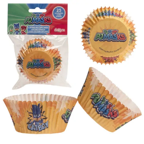 Pj mask baking cups 25 stuks - afbeelding 4