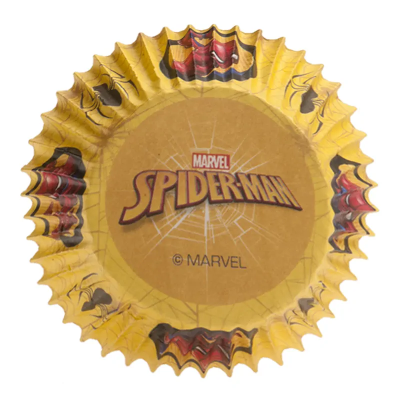 Spiderman baking cups 25 stuks bij cake, bake & love 7 Spiderman baking cups 25 stuks - afbeelding 3