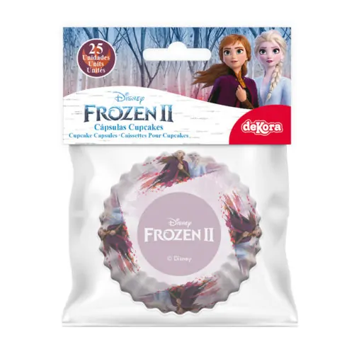 Frozen ii baking cups 25 stuks - afbeelding 3