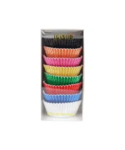 PME Baking Cups Multi Colour Metallic pk/100