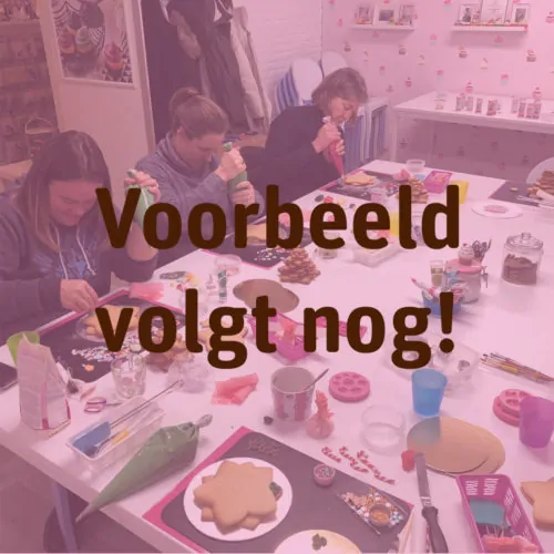 Workshop koekjes royal icing kerst - vrijdag 19 december 19:00