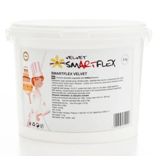 Smartflex fondant white velvet 4kg