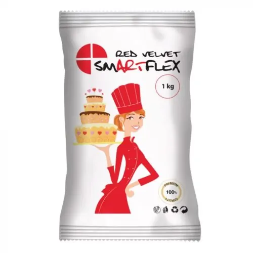 Smartflex fondant red velvet 1 kilo