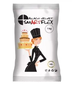 SmartFlex Fondant Black Velvet 1 KILO