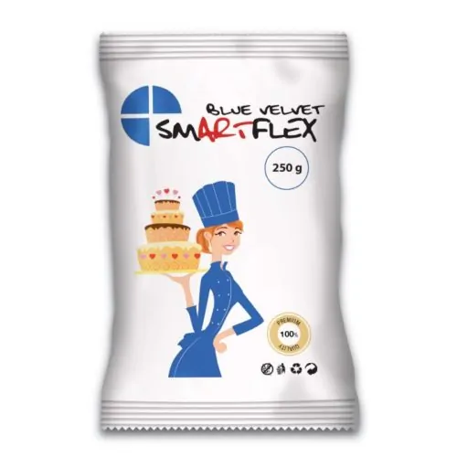 Smartflex fondant blue velvet 250g