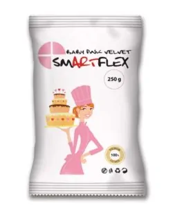 SmartFlex Fondant Baby Pink Velvet 250g