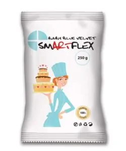SmartFlex Fondant Baby Blue Velvet 250g