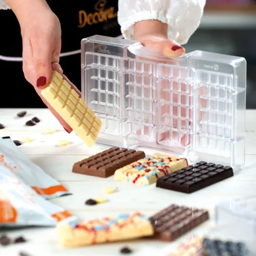 Decora chocolate mould classic bar - afbeelding 2