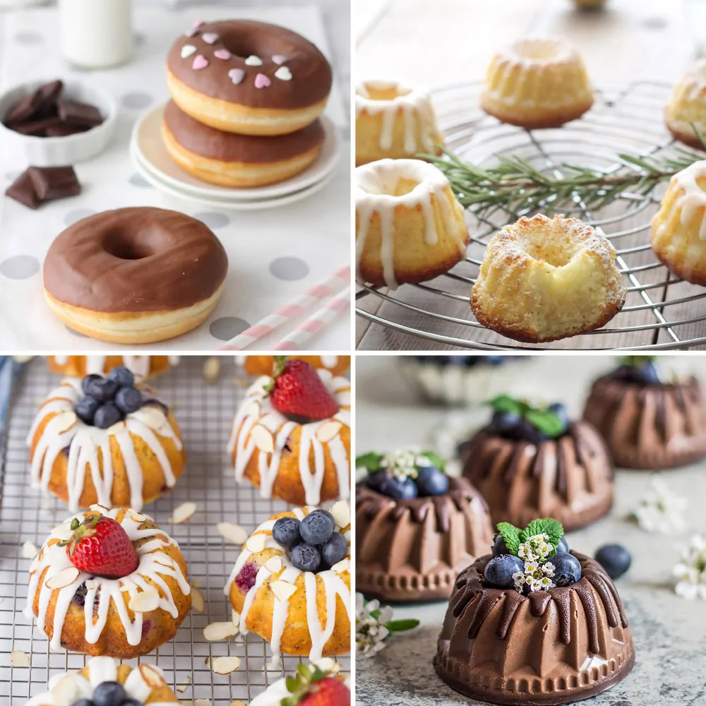 Decora kleine tulband bakvorm bij cake, bake & love 6 Decora kleine tulband bakvorm - afbeelding 2