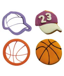 Alternative view of Koekjesuitsteker set Basketbal