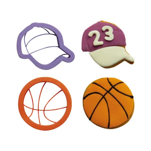 Koekjesuitsteker set basketbal - afbeelding 2