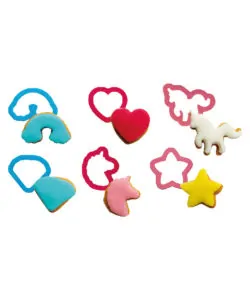 Alternative view of Koekjesuitsteker set Mini Unicorn