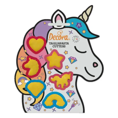 Koekjesuitsteker set mini unicorn