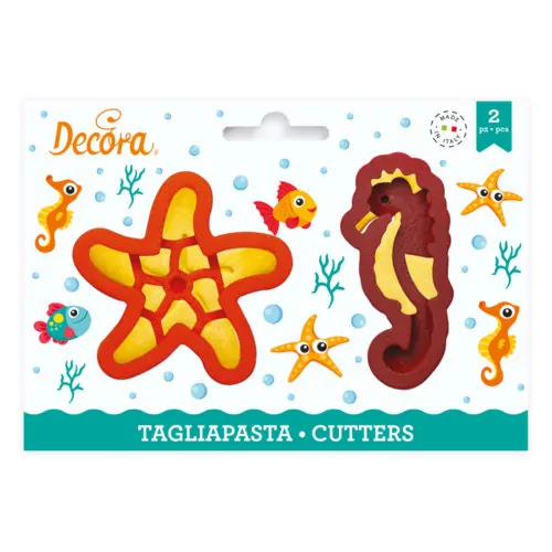 Koekjesuitsteker set sea life