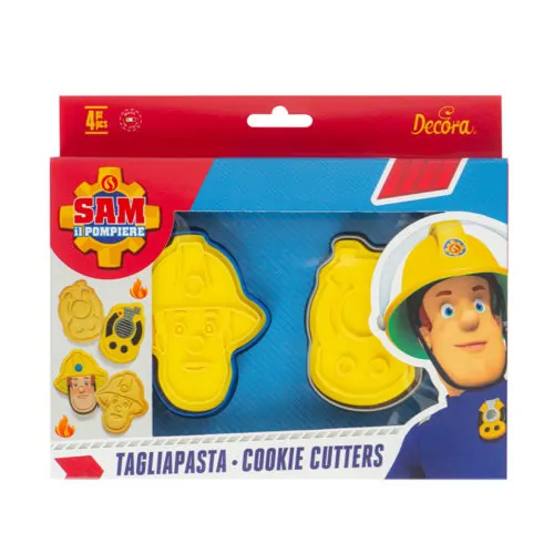Koekjesuitsteker set brandweerman sam