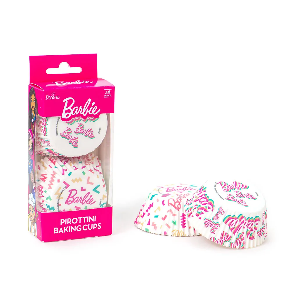 Baking cups barbie 36 stuks bij cake, bake & love 5 Baking cups barbie 36 stuks