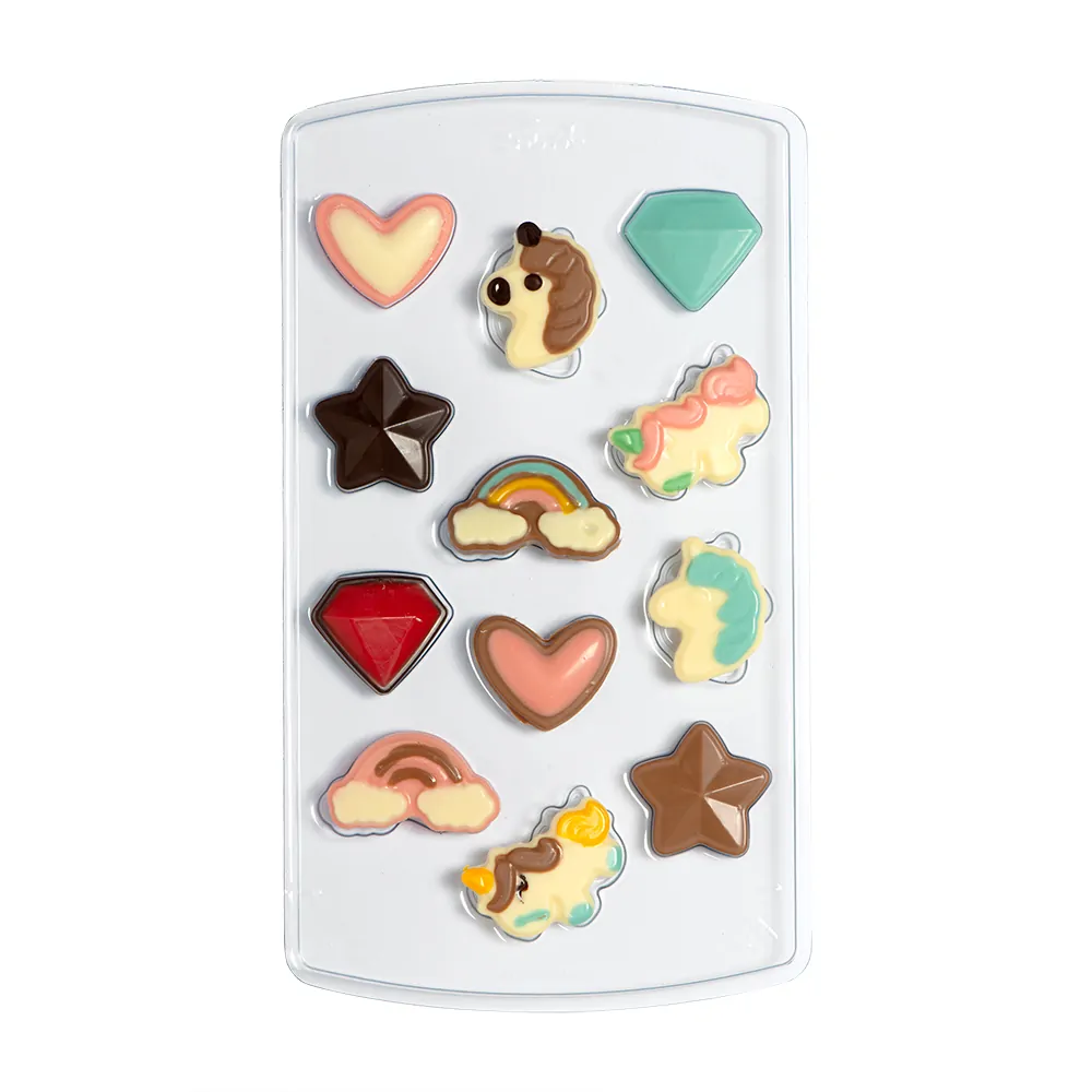 Decora candy mould unicorn set bij cake, bake & love 6 Decora candy mould unicorn set - afbeelding 2
