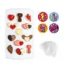 Decora candy mould hearts set bij cake, bake & love 3