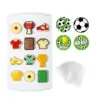 Decora candy mould voetbal set bij cake, bake & love 4 Decora candy mould voetbal set bij cake, bake & love 3