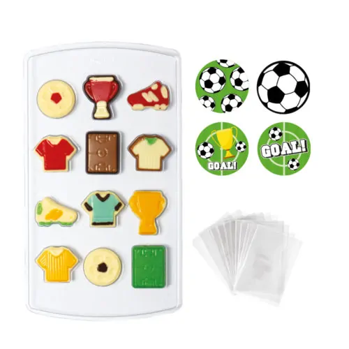 Decora candy mould voetbal set