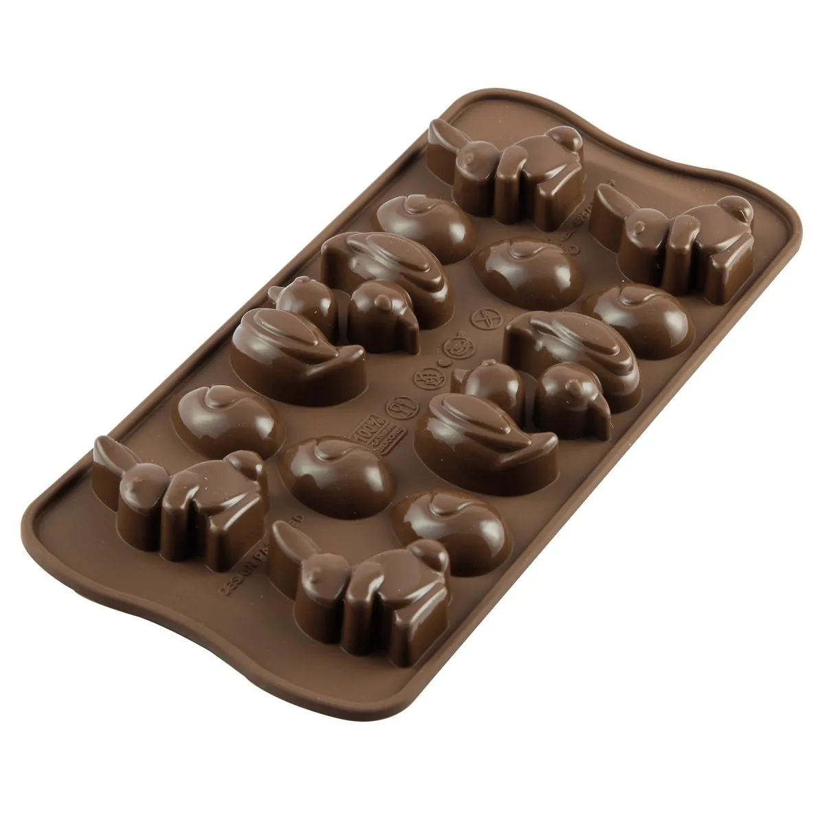 Silikomart chocolate mould easter bij cake, bake & love 5 Silikomart chocolate mould easter