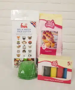 Dieren Gezichten Cupcakes Pakket