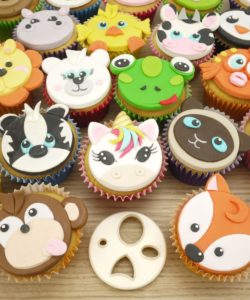 Dieren gezichten cupcakes pakket bij cake, bake & love 7