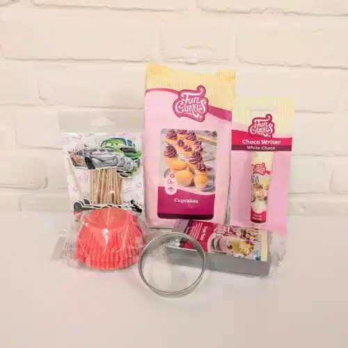 Cars cupcakes pakket