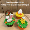 Paas cupcakes pakket + stap-voor-stap instructiefilmpje bij cake, bake & love 3