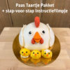 Paas taartje pakket + stap-voor-stap instructiefilmpje (zonder bakvorm) bij cake, bake & love 3