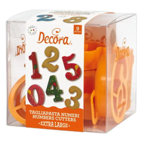 Uitsteker set giant cijfers set/9