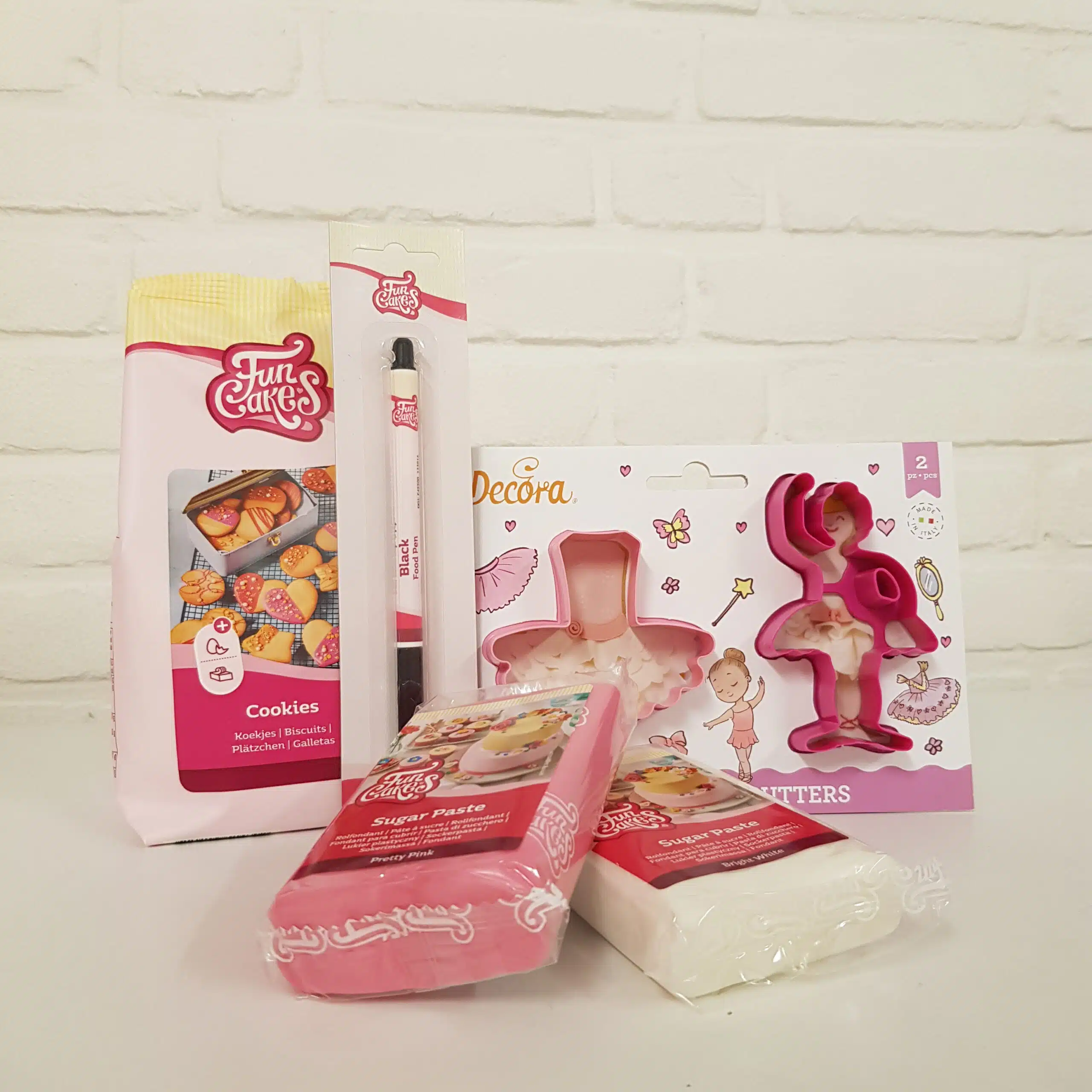 Ballet koekjes pakket bij cake, bake & love 5 Ballet koekjes pakket