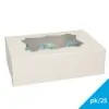 Funcakes cupcake doos 6 - wit pk/25 bij cake, bake & love 3