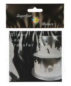 Sugarflair Silver Leaf Transfer