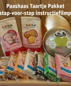 Paashaas taartje pakket + stap-voor-stap instructiefilmpje (inclusief bakvorm) bij cake, bake & love 9