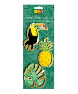 Koekjesuitstekers Gold Tropical 3 stuks