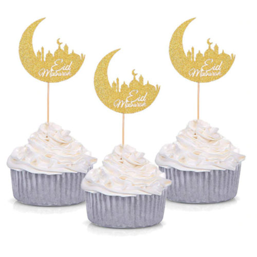 Eid mubarak cupcake prikkers 10 stuks bij cake, bake & love 5